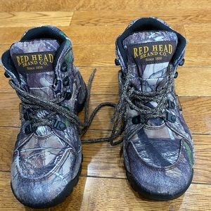 Red Head hiking boots